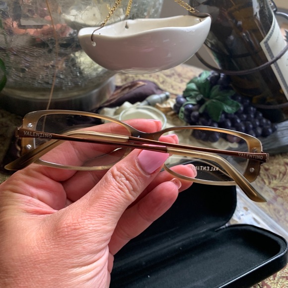 Authentic VALENTINO 51 rectangular crystals optical glasses - Picture 7 of 10